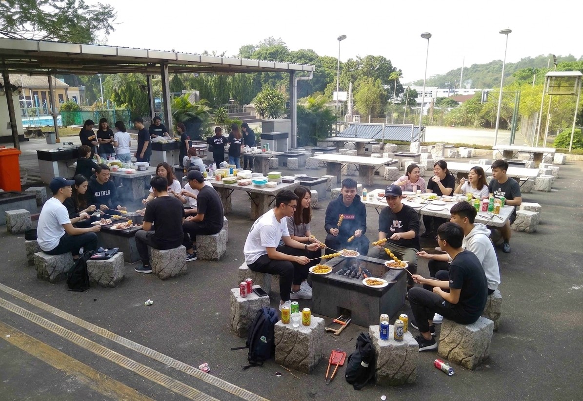 有蓋及戶外燒烤場地