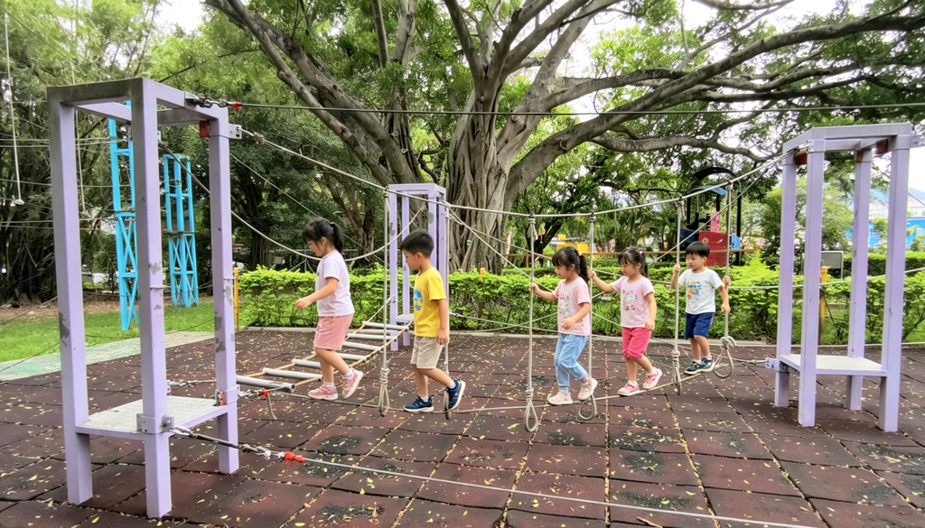 兒童遊樂場及兒童繩網